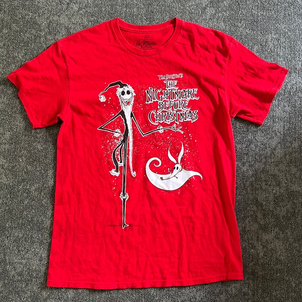 Disney Tim Burton's The Nightmare Before Christmas Tee-Shirt Medium
